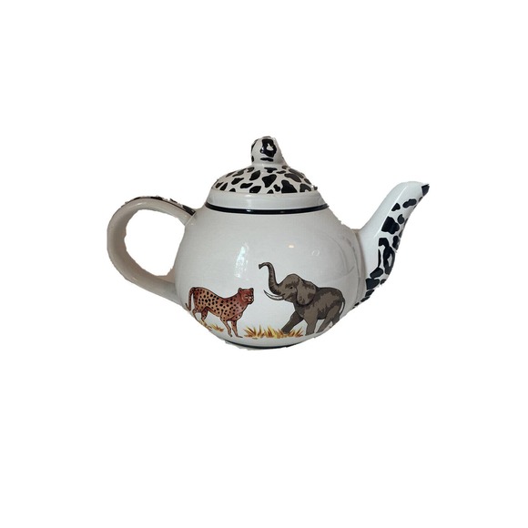 Anthony Mark Hankins Safari Tea Pot kettle limited edition #298